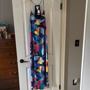 Nicole Miller Multicolor Maxi Dress